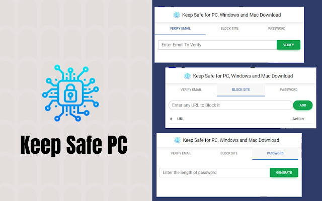 Keepsafe For PC